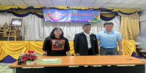 ศูนย์ประสานงานการเลือกตั้งประจำเทศบาลตำบลเด่นชัย ให้การต้อนรับผู้ตรวจการเลือกตั้งประจำจังหวัดแพร่